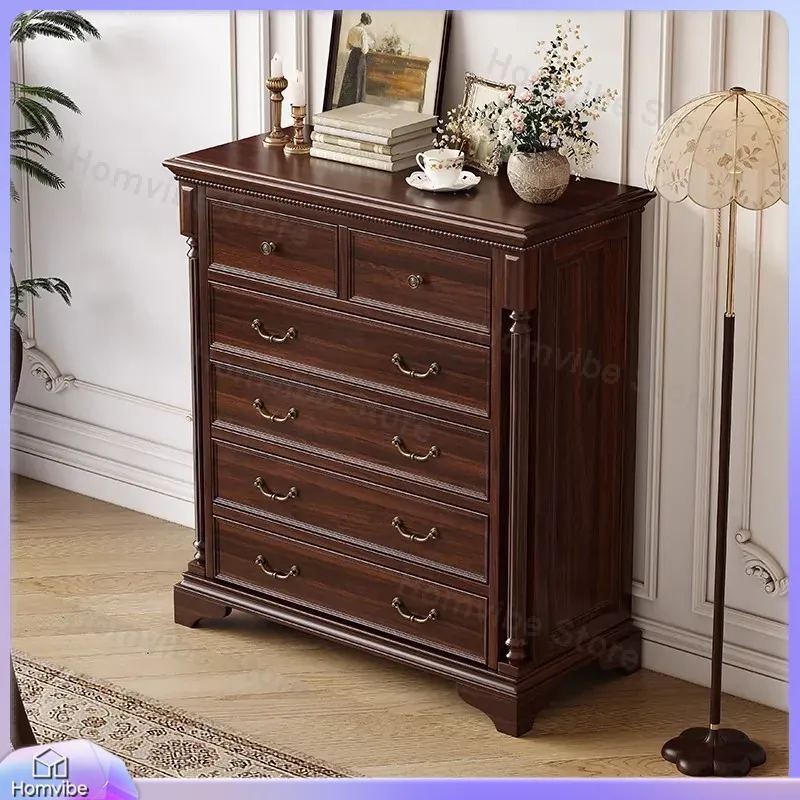 American Retro Solid Wood Ches - огляд і ціна Bedroom Furniture